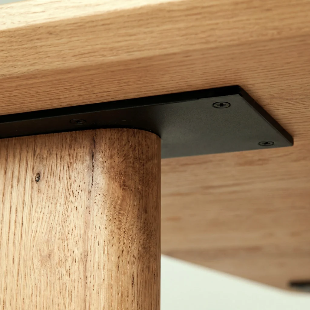 mesa de comedor roble macizo