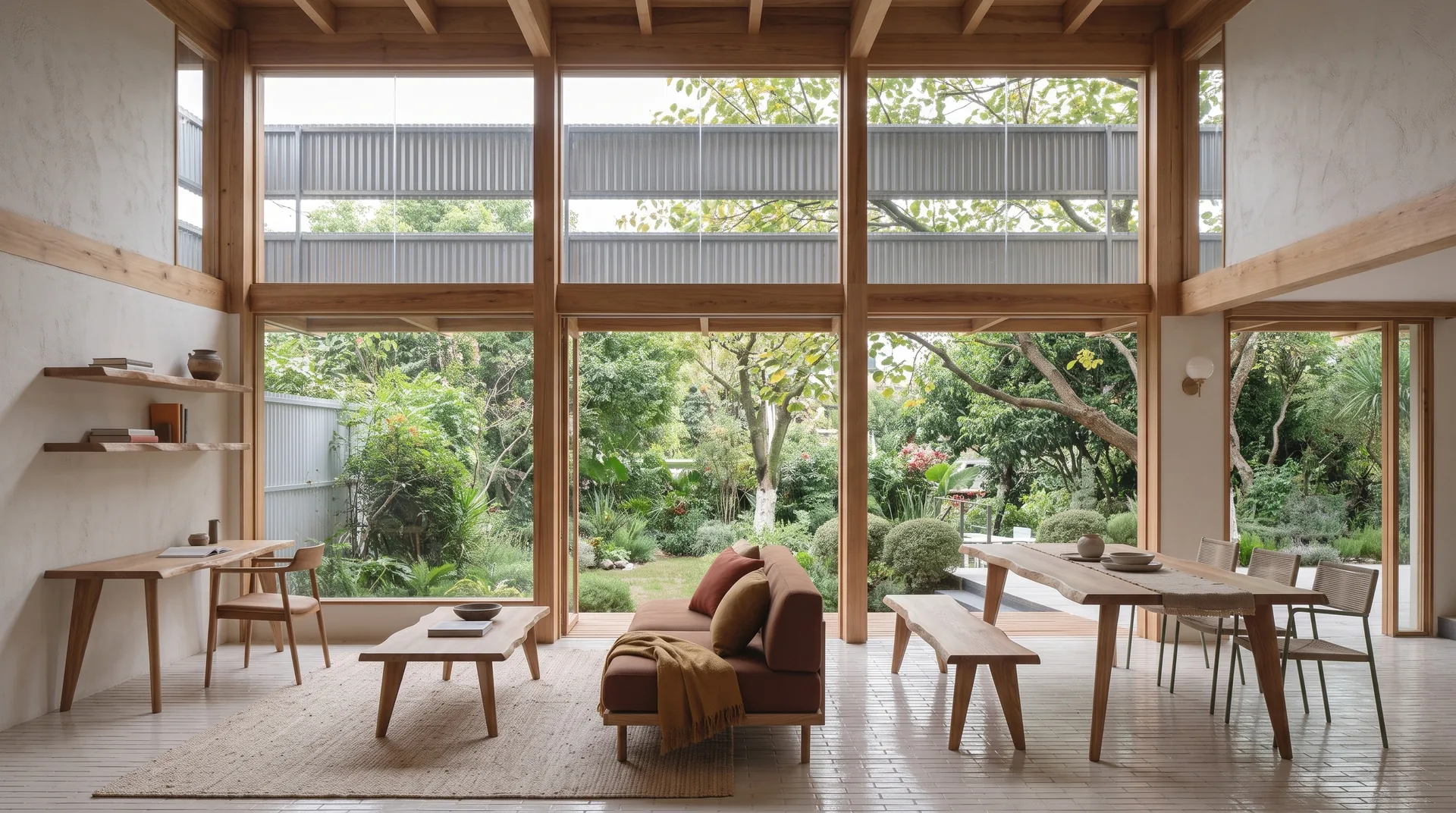 The NATURA collection by Studio Tablas in a real space